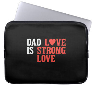 Capa Para Notebook Pai Dif Pai Love is Strong Love