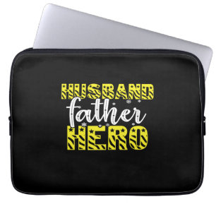 Capa Para Notebook Pai Gift Marido Padre Hero