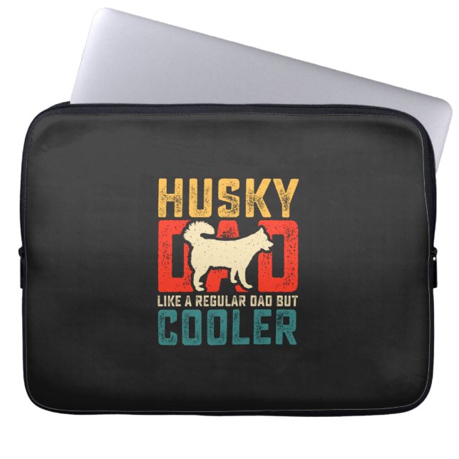 Capa Para Notebook Pai rouco, Pai normal elevado à frescura (Frente)