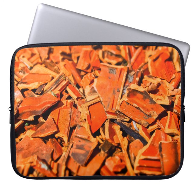 Capa Para Notebook Painéis de telhados de tijolos azulejos (Frente)