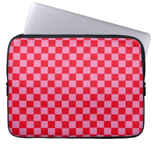 Capa Para Notebook Painel de Verificação Retroativo - Padrão Cor-de-R