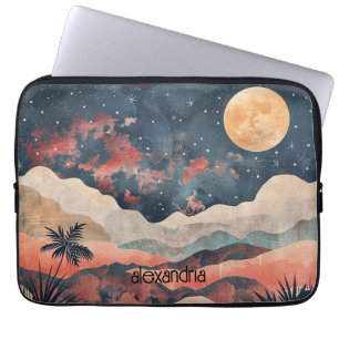 Capa Para Notebook Painterly Abstrato do Paintand do Watercolor com N