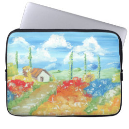 Capa Para Notebook Paisagem da vastidão da Toscana