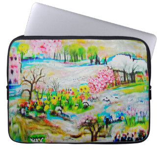 Capa Para Notebook Paisagem de Aquarela 2