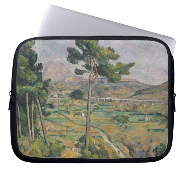 Capa Para Notebook Paisagem de Paul Cezanne | com viaduto (Frente)