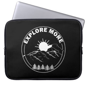 Capa Para Notebook Paisagem florestal mínima dos pinheiros
