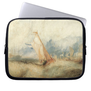 Capa Para Notebook Paisagem Marítima de Navio Antigo por Joseph Turne