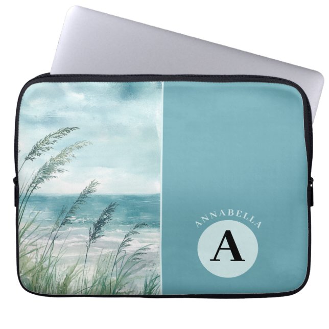 Capa Para Notebook Paisagem serena do lago (Frente)