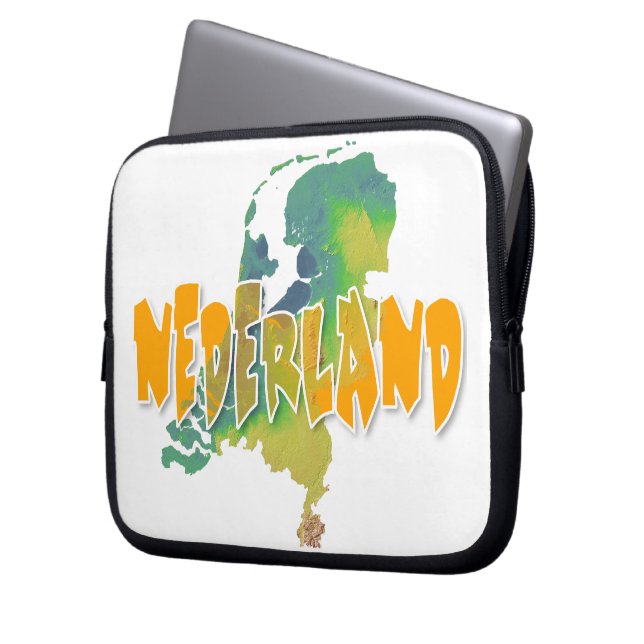 Capa Para Notebook Países Baixos (Frente Esquerda)