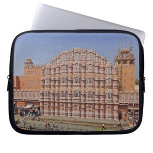 Capa Para Notebook Palácio dos ventos (Hawa Mahal), Jaipur, Índia,
