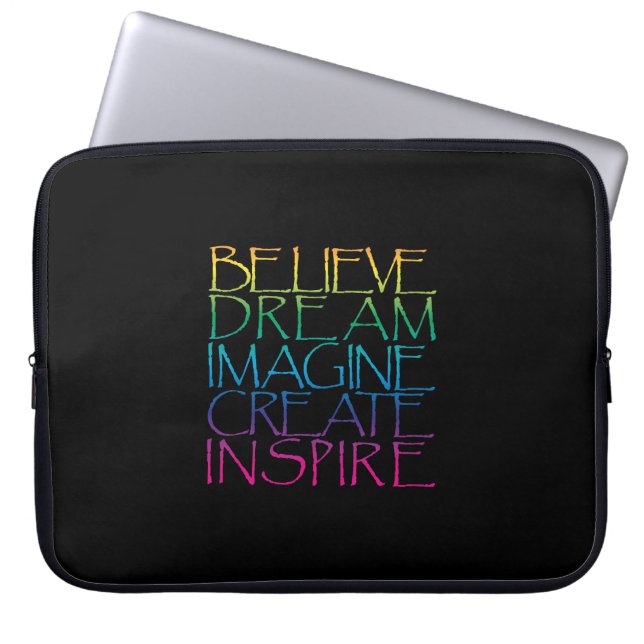 Capa Para Notebook Palavras Inspiracionais (Frente)
