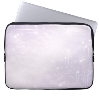 Capa Para Notebook Pale lilac and pearl gray AI art 