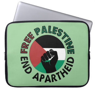 Capa Para Notebook Palestina Livre Fim do Apartheid Bandeira da Pales