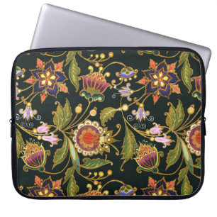 Capa Para Notebook Palha Decorativa: Ouro acrílico, púrpura.