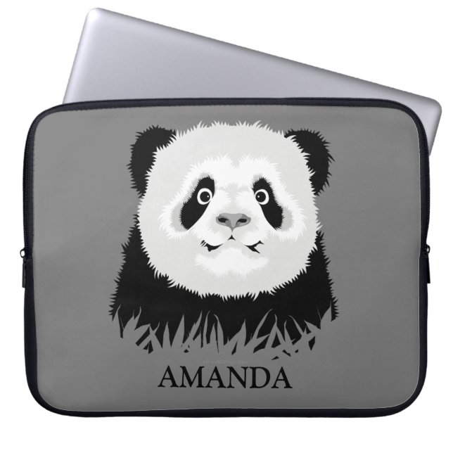 Capa Para Notebook Panda Bear (Frente)