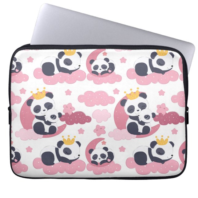 Capa Para Notebook Panda Lover | Eu Sou Denominado Panda (Frente)