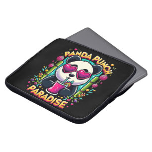 Capa Para Notebook Panda Punch Paradise Bliss