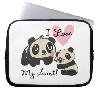 Capa Para Notebook Pandas eu amo minha tia