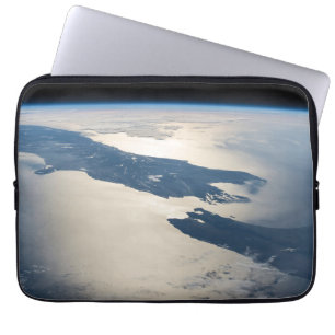 Capa Para Notebook Panorama Do Espaço Destacando Estreito De Cook