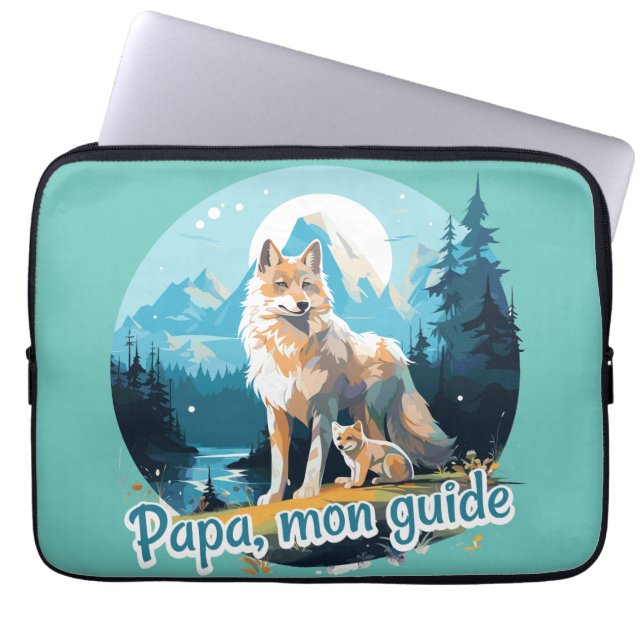 Capa Para Notebook Papa, mon guide (Frente)