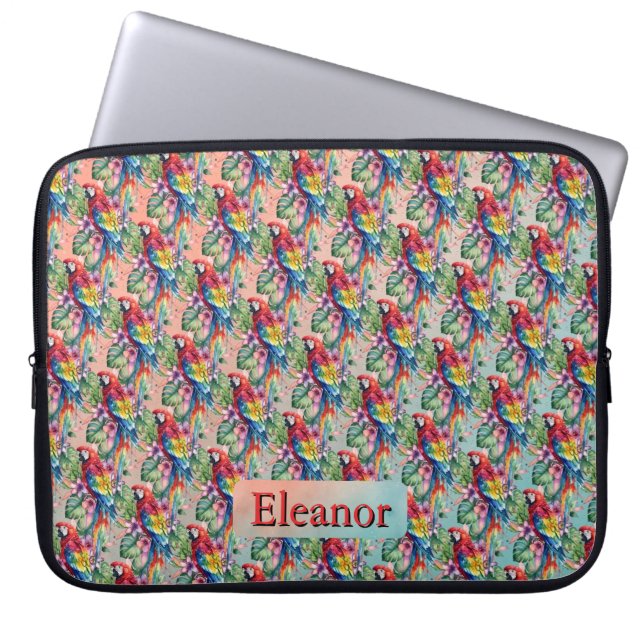 Capa Para Notebook Papagaio (Frente)