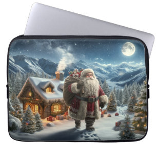 Capa Para Notebook Papai Noel