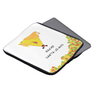 Capa Para Notebook Papais noeis Nacho com Chips