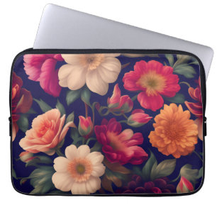 Capa Para Notebook Papel de parede com padrão floral