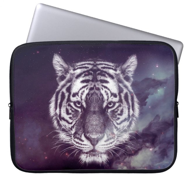Capa Para Notebook Papel de parede de rosto do galáxio Tiger (Frente)