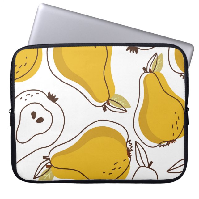 Capa Para Notebook Papel de parede decorativo das orelhas desenhadas  (Frente)