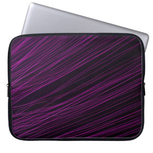 Capa Para Notebook Papel de parede digital branco e roxo