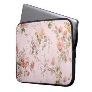 Capa Para Notebook Papel de parede flexível rosa antigo
