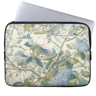 Capa Para Notebook Papel de Parede Magnólia Pequena Salgueiro Floral 
