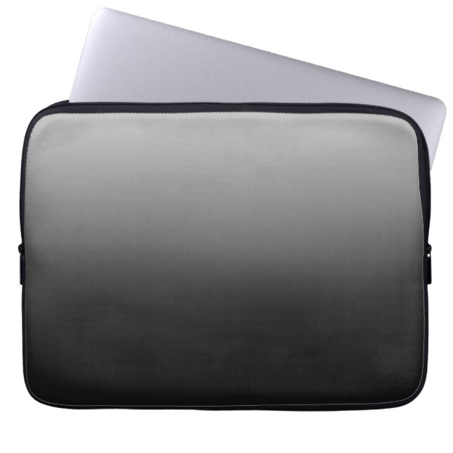 Capa Para Notebook Papel de parede preto (Frente)