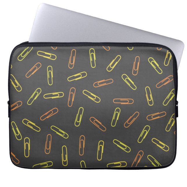 Capa Para Notebook Paper Clips (Frente)