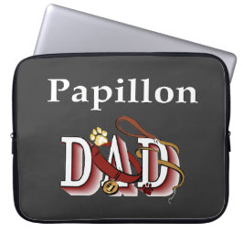 Capa Para Notebook Papillon Dog Pai