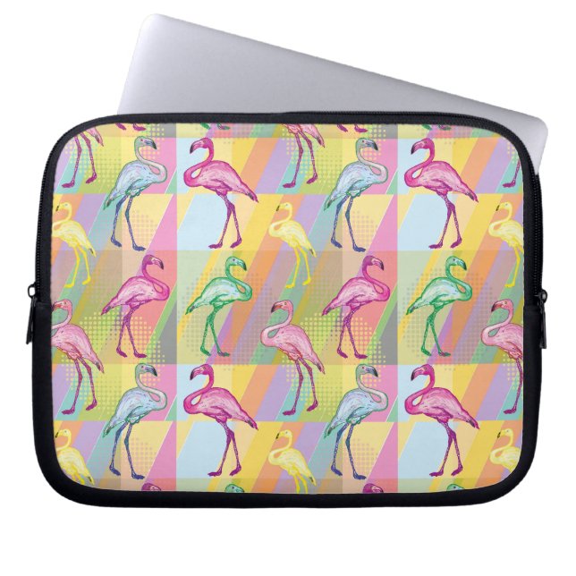 Capa Para Notebook Parada do flamingo (Frente)