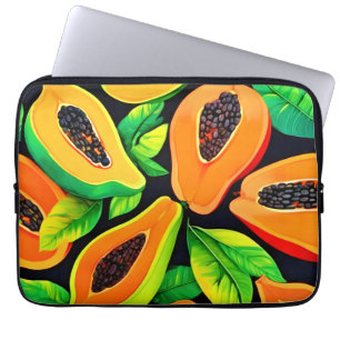 Capa Para Notebook Paraíso da Papaya Tropical