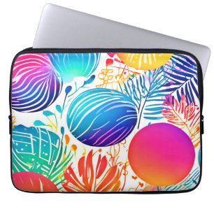 Capa Para Notebook Paraíso de Abstrato tropical