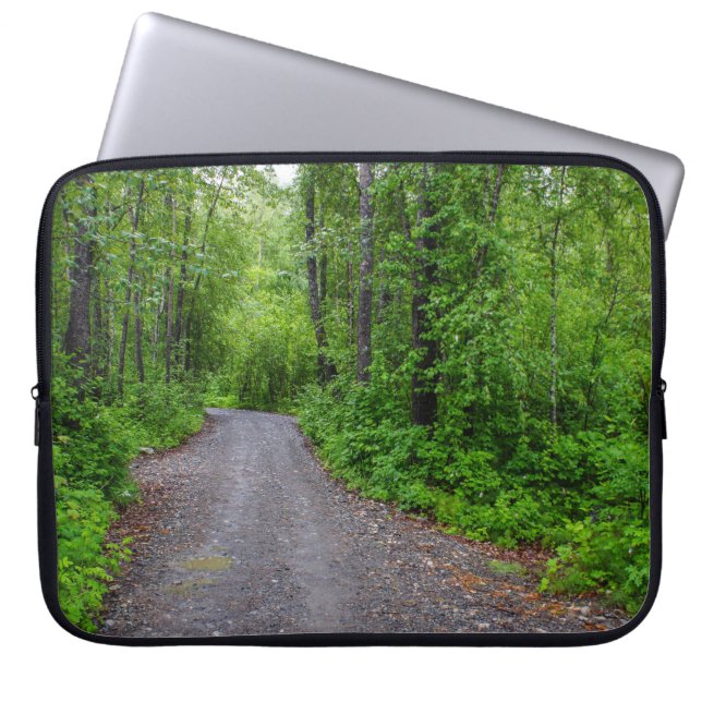 Capa Para Notebook Paraíso Verde (Frente)