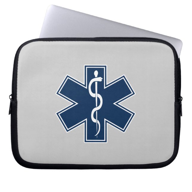 Capa Para Notebook Paramédico EMT EMS (Frente)