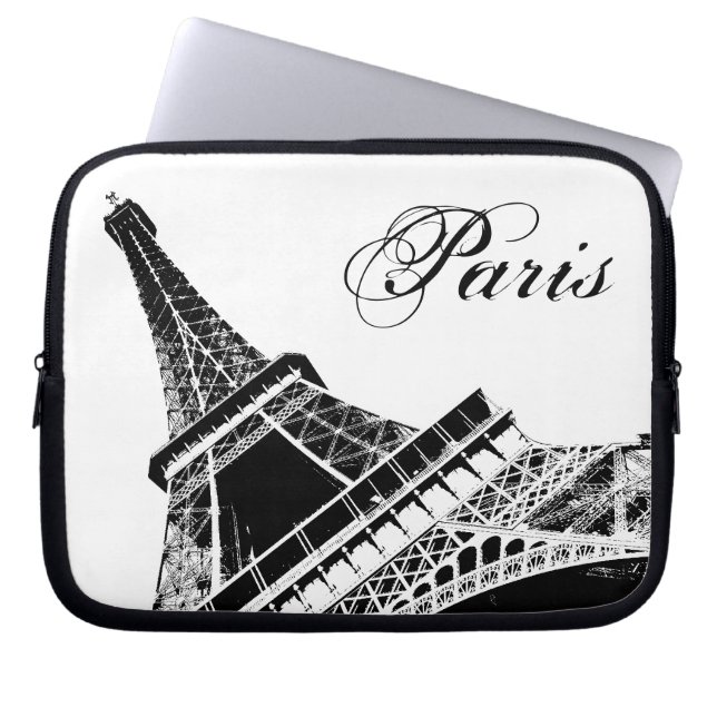 Capa Para Notebook Paris, a torre Eiffel (Frente)