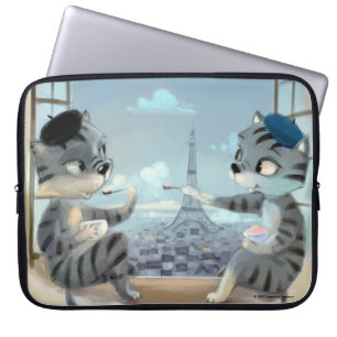 Capa Para Notebook Paris por Bolsa de laptop do dia (vários tamanhos)