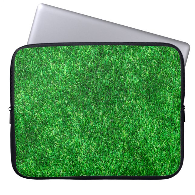 Capa Para Notebook Parque do jardim de grama de grama (Frente)