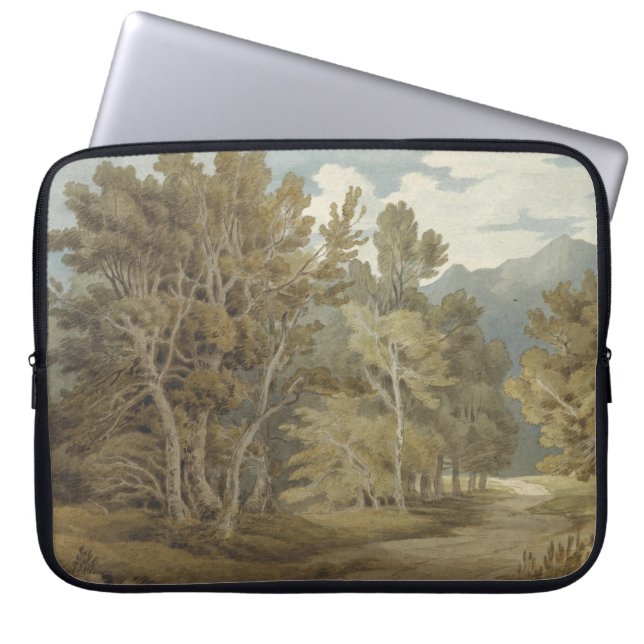 Capa Para Notebook Parque Gowbarrow, Ullswater (por John White Abbott (Frente)