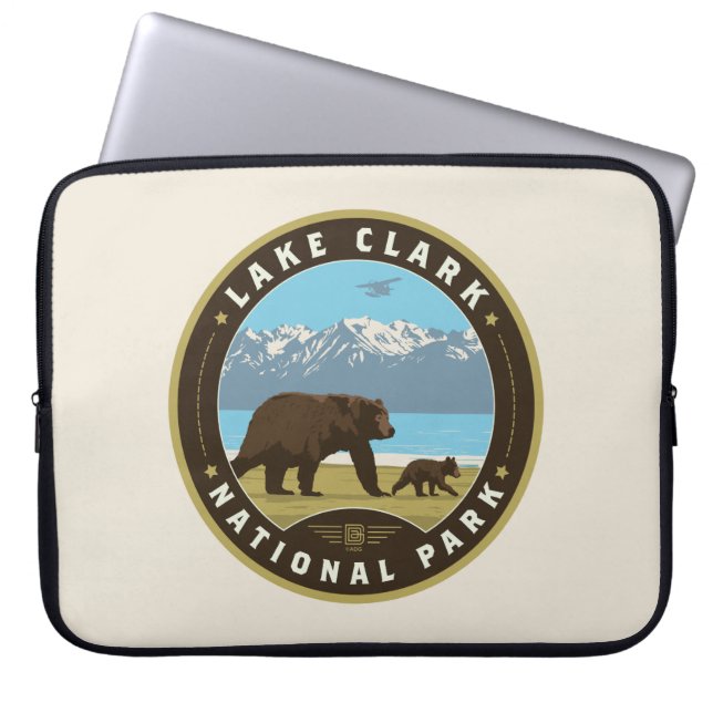 Capa Para Notebook Parque Nacional Lake Clark (Frente)