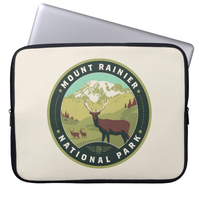 Capa Para Notebook Parque Nacional Monte Rainier (Frente)