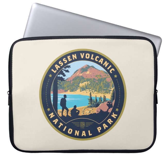 Capa Para Notebook Parque Nacional Vulcânico Lassen (Frente)