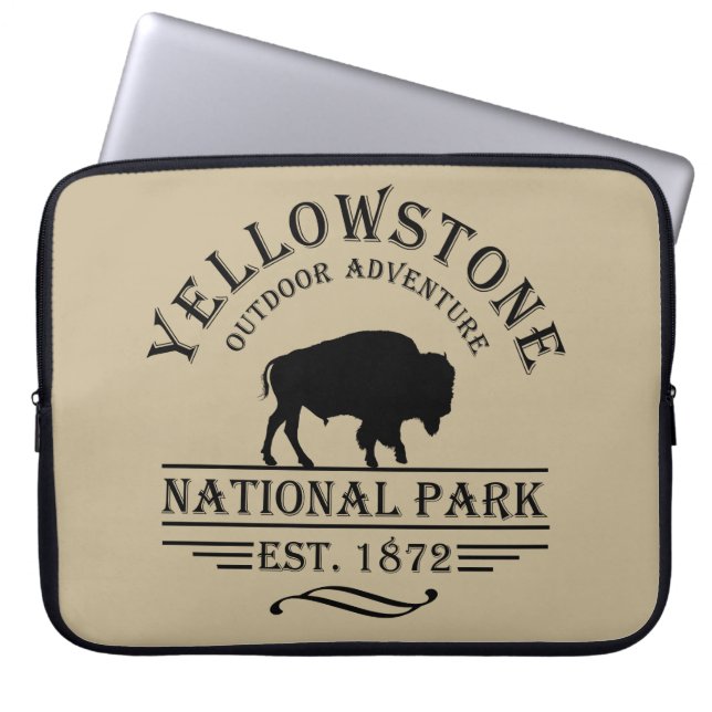 Capa Para Notebook parque nacional yellowstone (Frente)