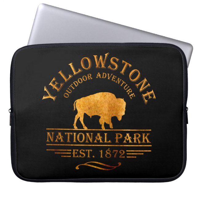 Capa Para Notebook Parque nacional Yellowstone (Frente)